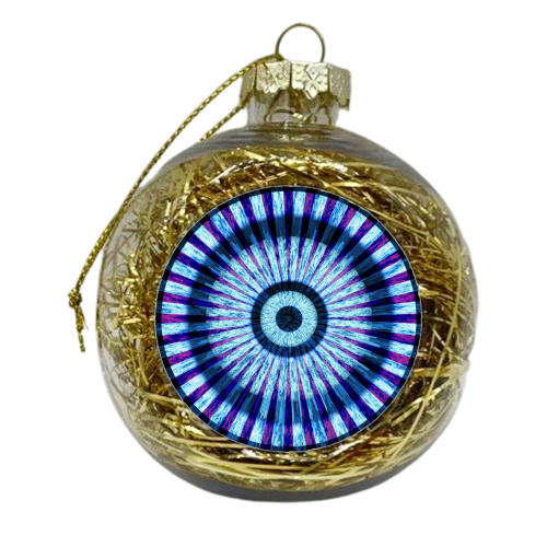 Eye of the Storm - xmas bauble by InspiredImages