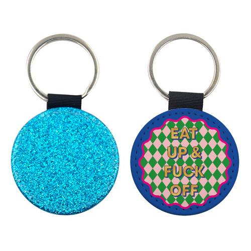 & F*CK OFF - keyring by Claire Atwood