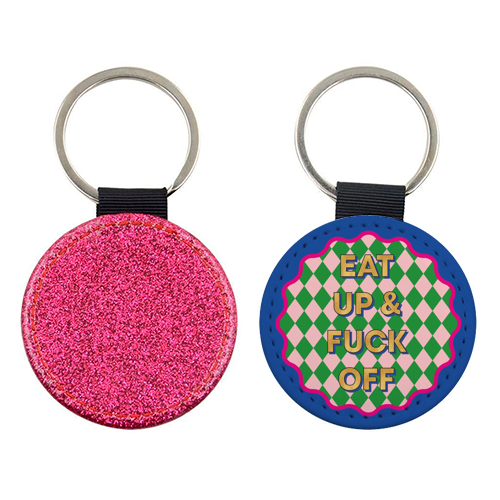 & F*CK OFF - keyring by Claire Atwood