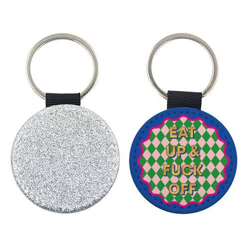 & F*CK OFF - keyring by Claire Atwood