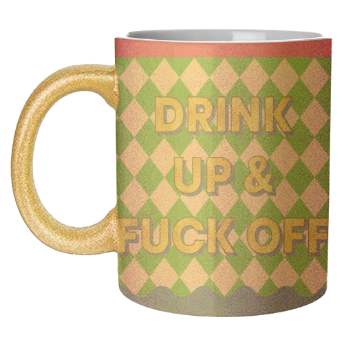 & F*CK OFF - unique mug by Claire Atwood