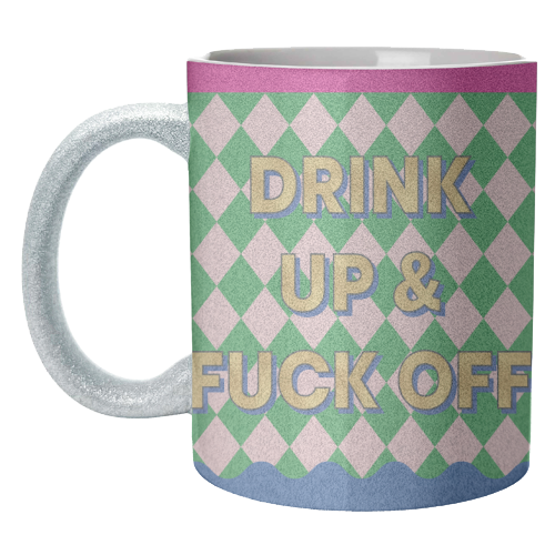 & F*CK OFF - unique mug by Claire Atwood