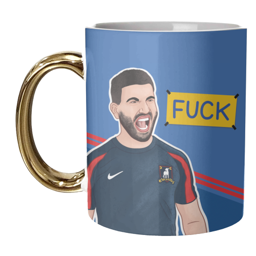 F*ck Roy Kent - unique mug by Loren Grosvenor