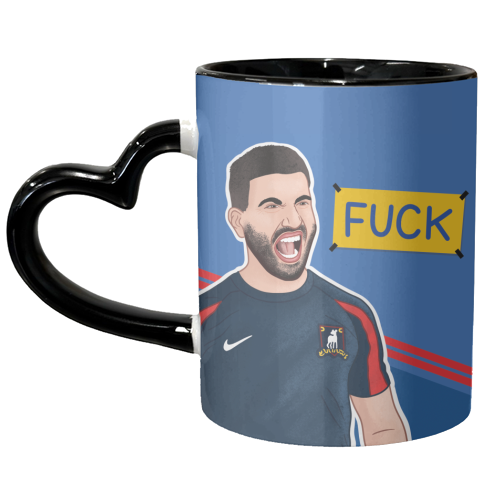 F*ck Roy Kent - unique mug by Loren Grosvenor