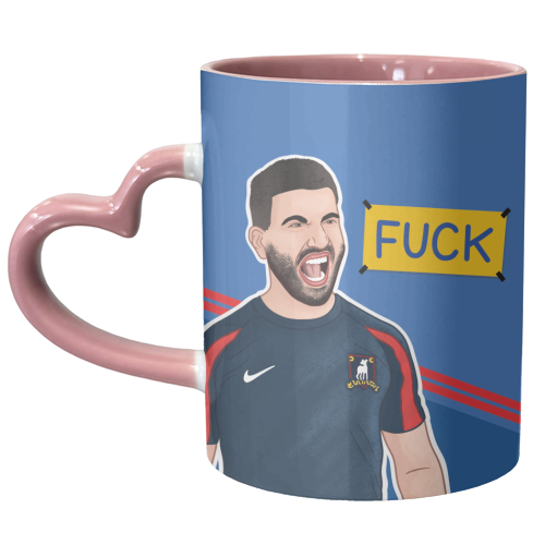 F*ck Roy Kent - unique mug by Loren Grosvenor