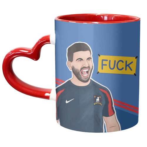 F*ck Roy Kent - unique mug by Loren Grosvenor