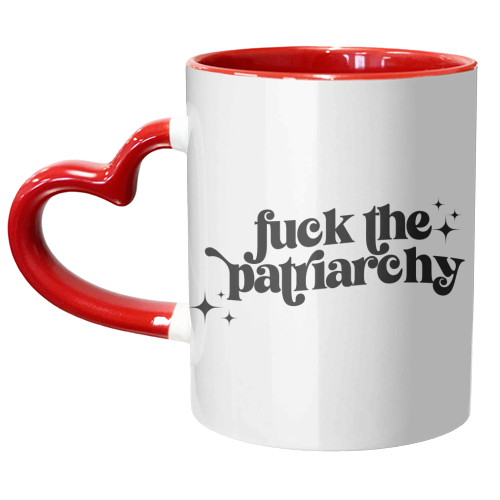 F*ck the Patriarchy - unique mug by Pink and Pip
