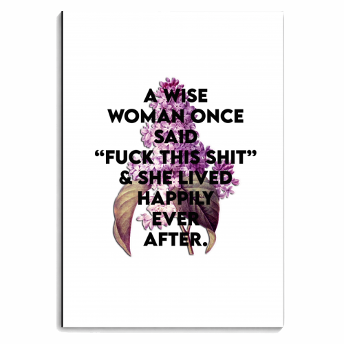 F**CK THIS SHIT - personalised A4, A5, A6 notebook by Wallace Elizabeth