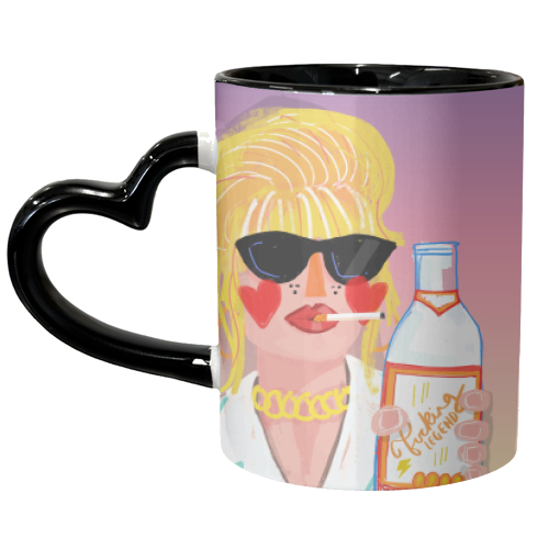 F@%KING FABULOUS - unique mug by Nichola Cowdery