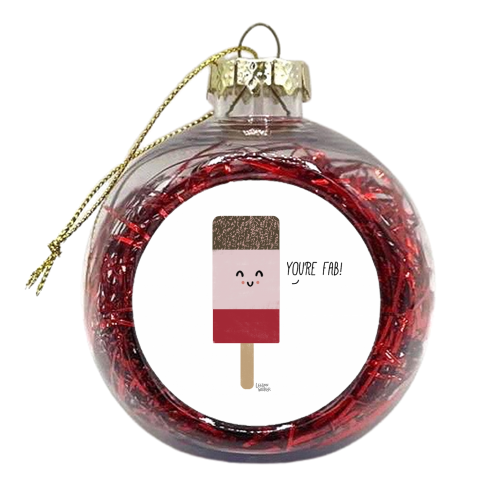 Fab - xmas bauble by Leeann Walker