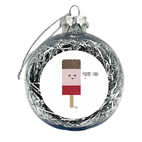 Fab - xmas bauble by Leeann Walker