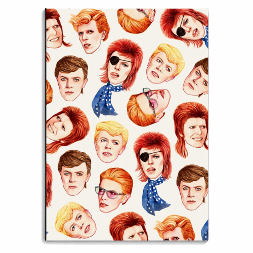 Fabulous Bowie - personalised A4, A5, A6 notebook by Helen Green