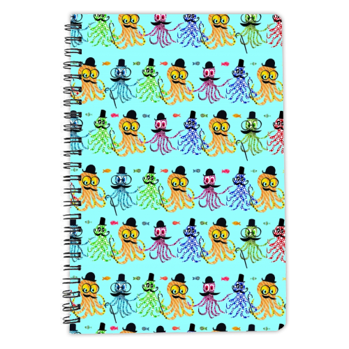Fabulous Octopus - personalised A4, A5, A6 notebook by Dominic Early