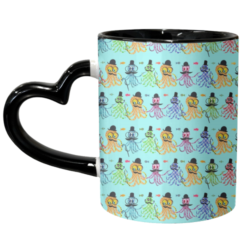 Fabulous Octopus - unique mug by Dominic Early
