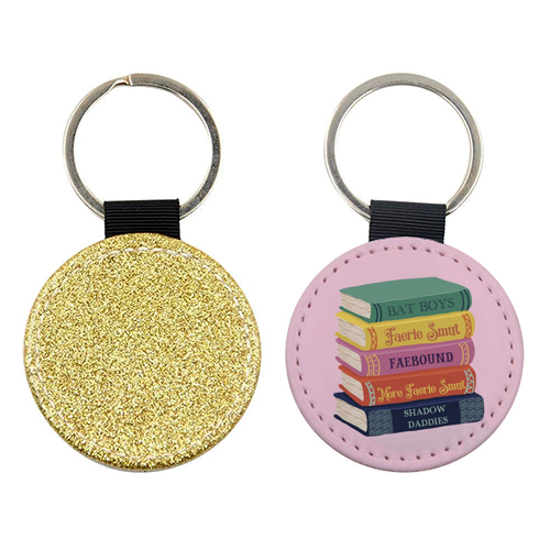 Faerie fantasy book club - keyring by Giddy Kipper