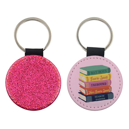 Faerie fantasy book club - keyring by Giddy Kipper