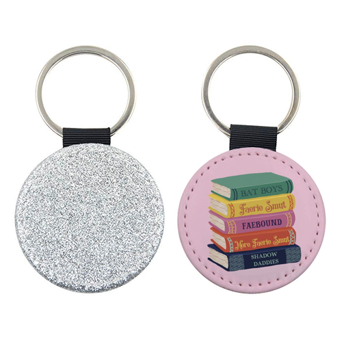 Faerie fantasy book club - keyring by Giddy Kipper