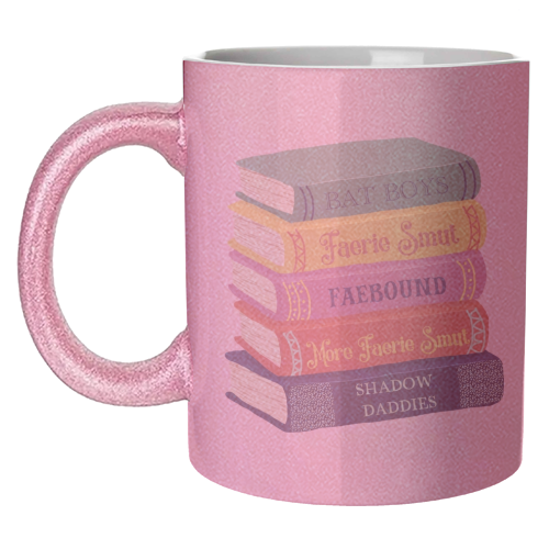 Faerie fantasy book club - unique mug by Giddy Kipper