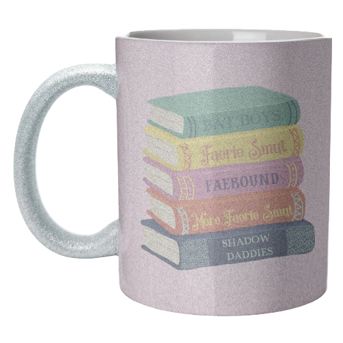 Faerie fantasy book club - unique mug by Giddy Kipper