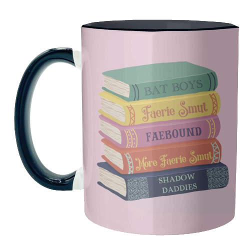 Faerie fantasy book club - unique mug by Giddy Kipper