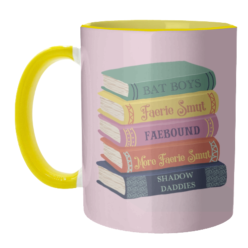 Faerie fantasy book club - unique mug by Giddy Kipper