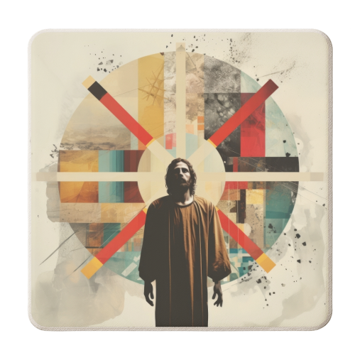 Faith - personalised beer coaster by DejaReve