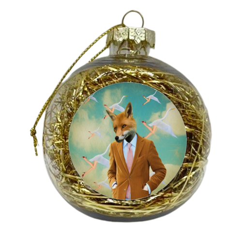 Family Portrait N°4 - xmas bauble by Francesca Miele