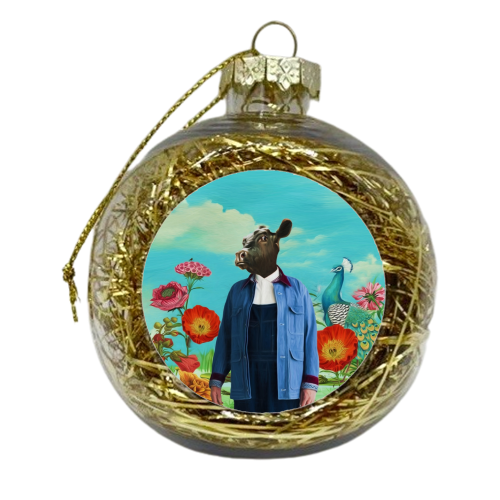 Family Portrait N°5 - xmas bauble by Francesca Miele
