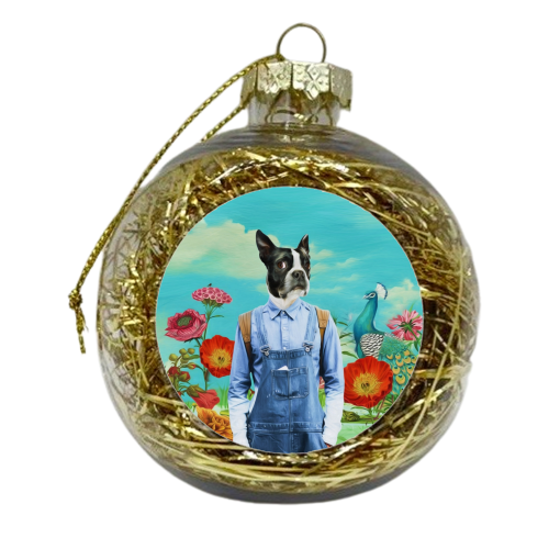 Family Portrait N°6 - xmas bauble by Francesca Miele