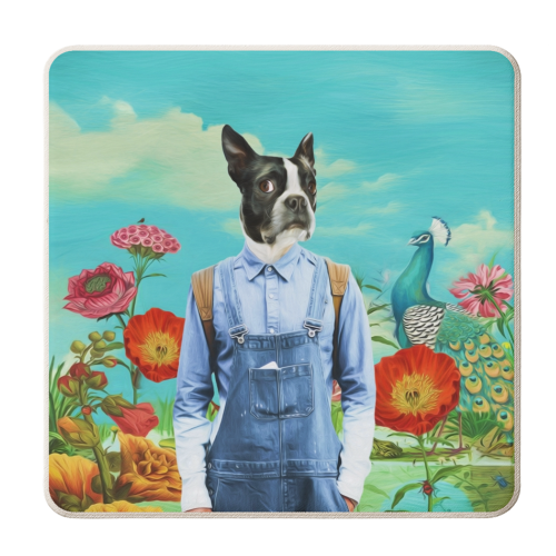 Family Portrait N°6 - personalised beer coaster by Francesca Miele