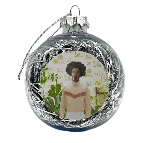 Family Portrait N°9 - xmas bauble by Francesca Miele