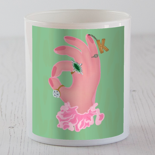 Fancy Ok - scented candle by Steph Pryor