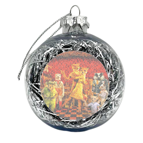 Fantastic Mr Fox Screenplay Print - xmas bauble by RoboticEwe