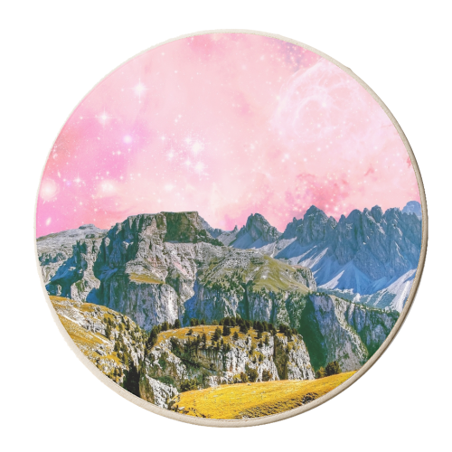 Fantasy Land - personalised beer coaster by Uma Prabhakar Gokhale