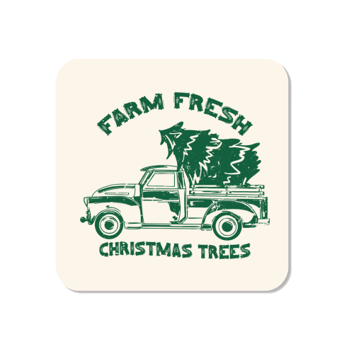 Farm Fresh Christmas Trees Vintage - Magnet by EZbie