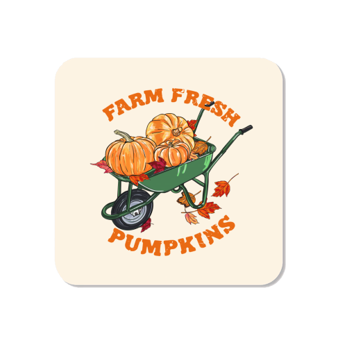 Farm Fresh Pumpkins Vintage Fall Illustration - Magnet by EZbie
