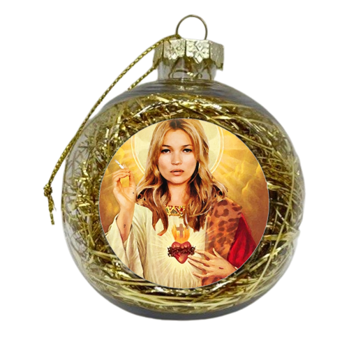 FASHION ICON - xmas bauble by Wallace Elizabeth
