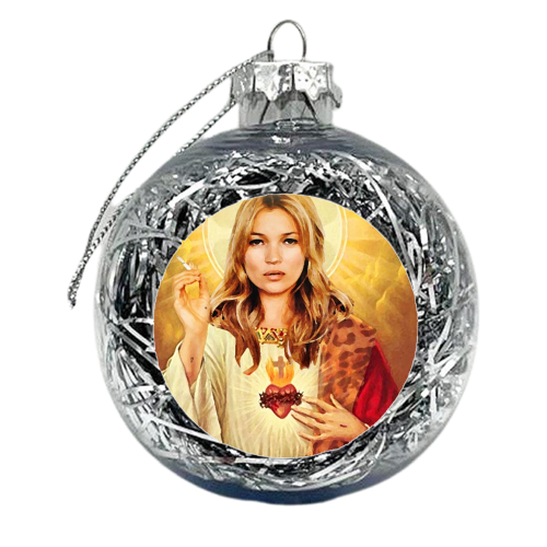FASHION ICON - xmas bauble by Wallace Elizabeth