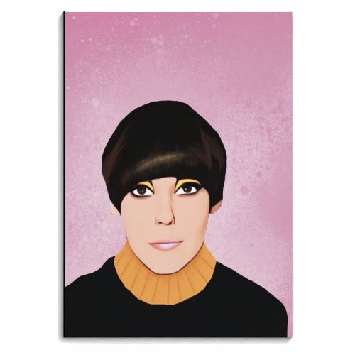 Fashion Icons: Mary - personalised A4, A5, A6 notebook by Giddy Kipper