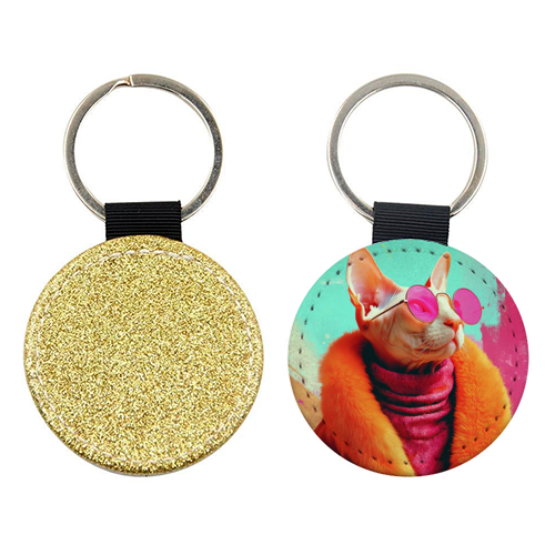 Fashion Sphynx - keyring by DejaReve