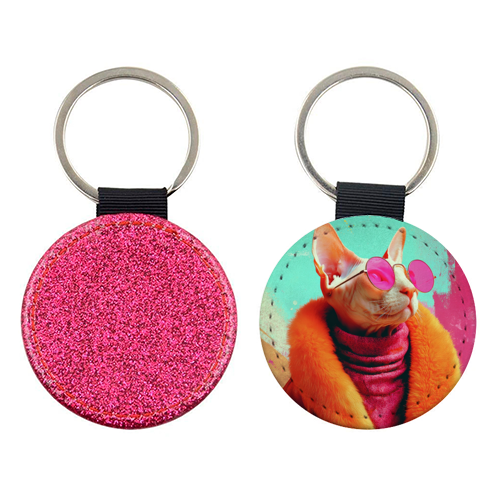 Fashion Sphynx - keyring by DejaReve