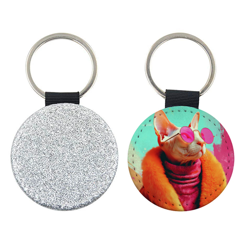 Fashion Sphynx - keyring by DejaReve