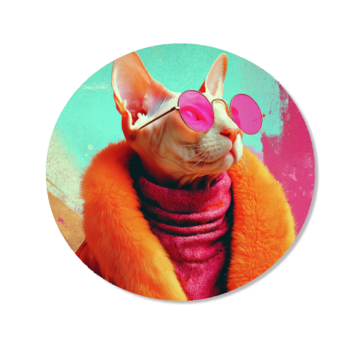 Fashion Sphynx - Magnet by DejaReve