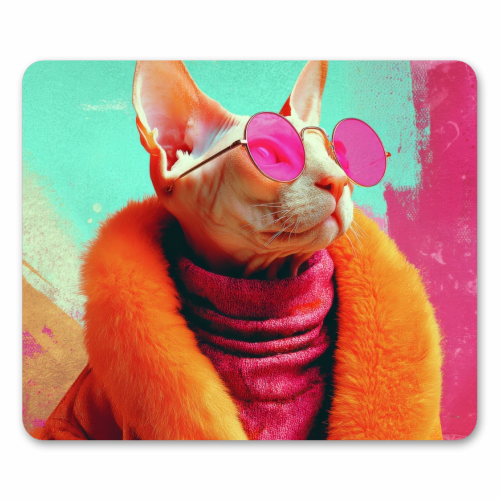 Fashion Sphynx - mouse mat by DejaReve