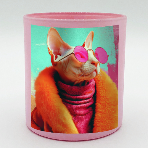 Fashion Sphynx - scented candle by DejaReve