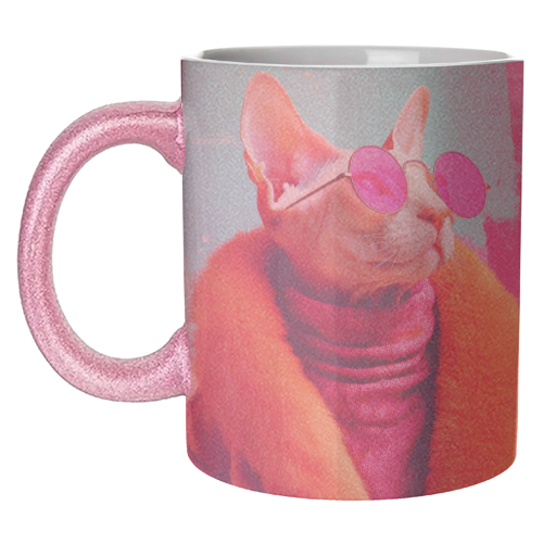 Fashion Sphynx - unique mug by DejaReve