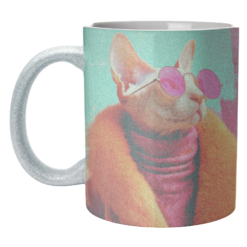 Fashion Sphynx - unique mug by DejaReve