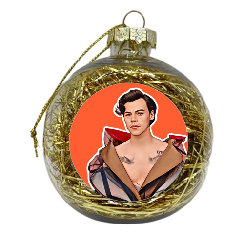 FasHUN Harry - xmas bauble by DOLLY WOLFE