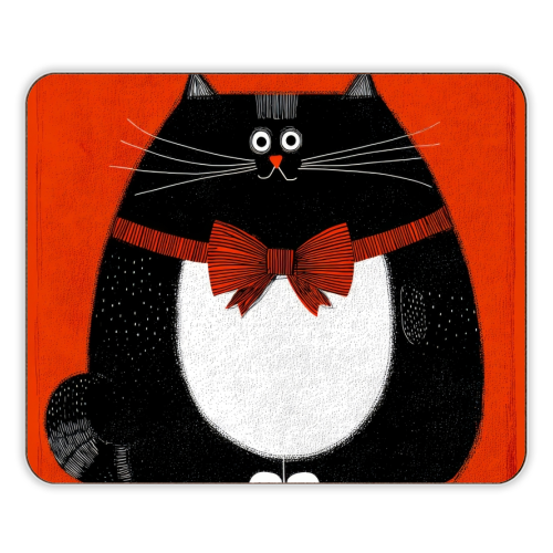 Fat Christmas mood - designer placemat by DejaReve