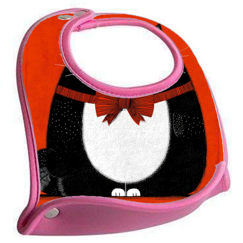 Fat Christmas mood - feeding bib by DejaReve